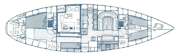 Interior layout of Super Maramu 2000, AMEL 53