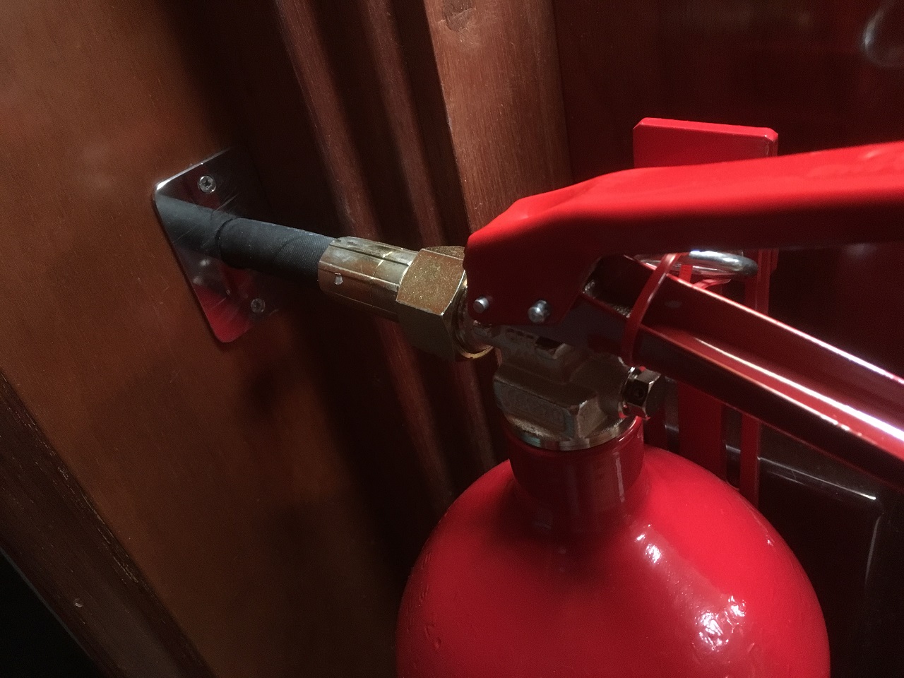 New CO2 fire extinguisher